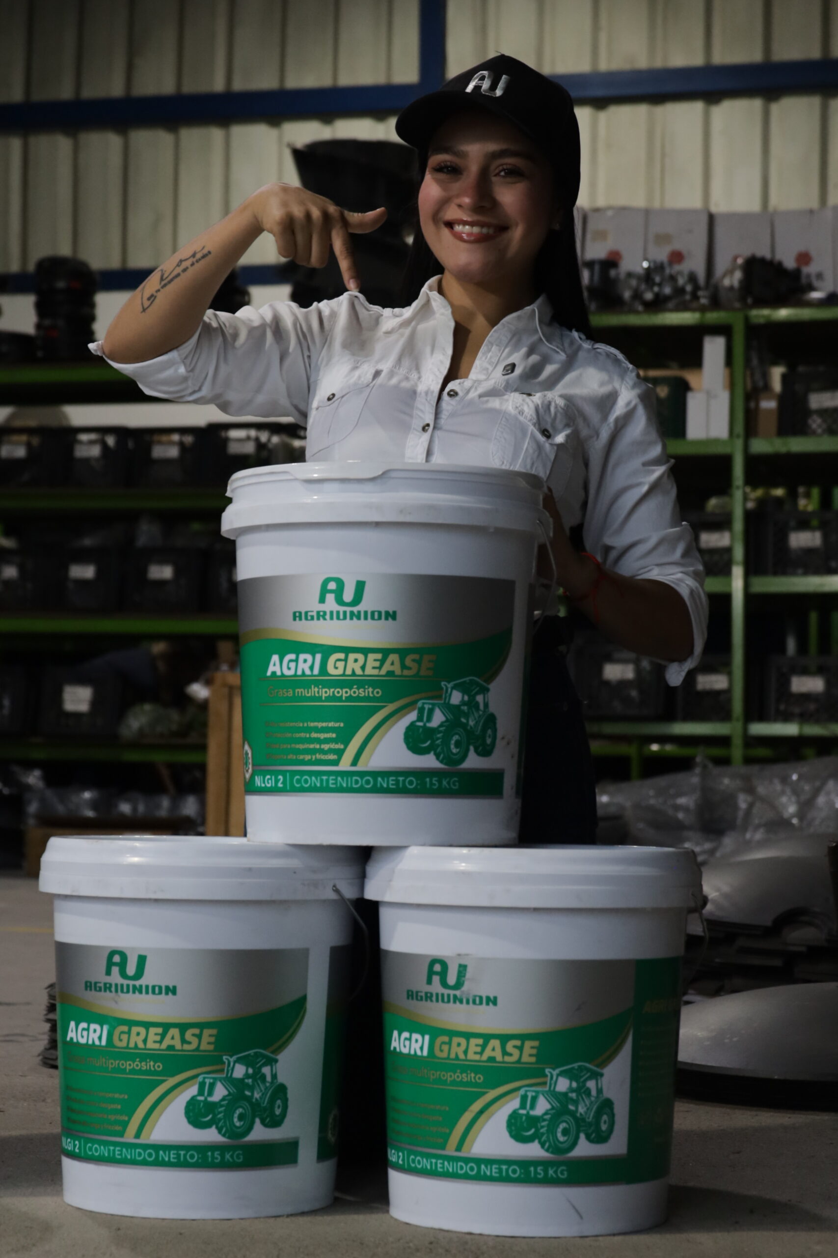 Grasa multipropósito AGRIUNIÓN para maquinaria agrícola
